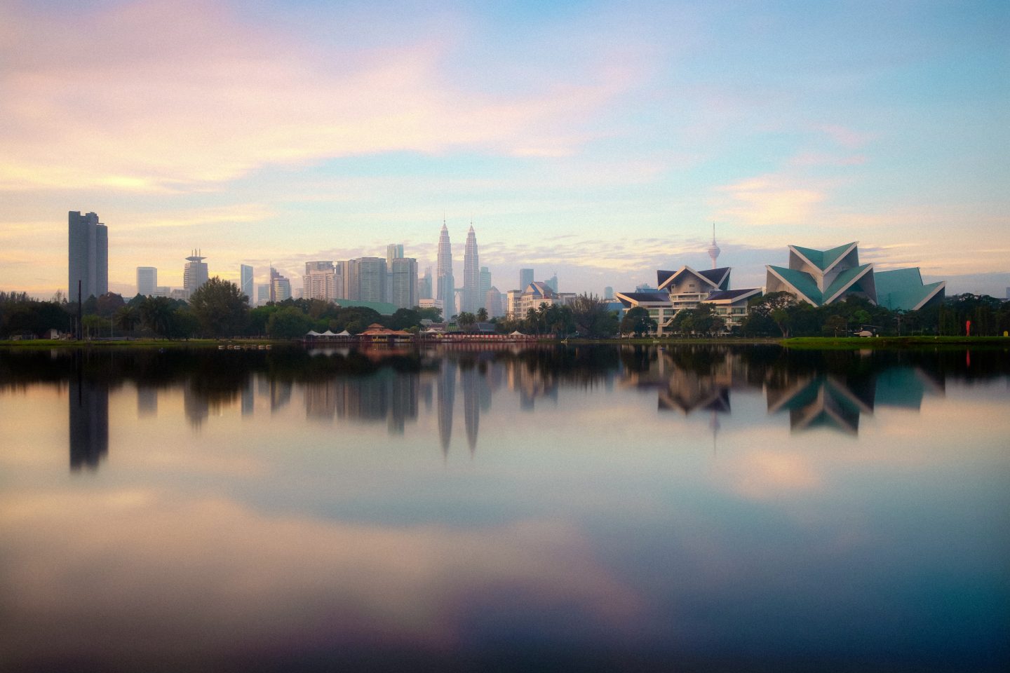 Stadtblick auf Kuala Lumpur 
